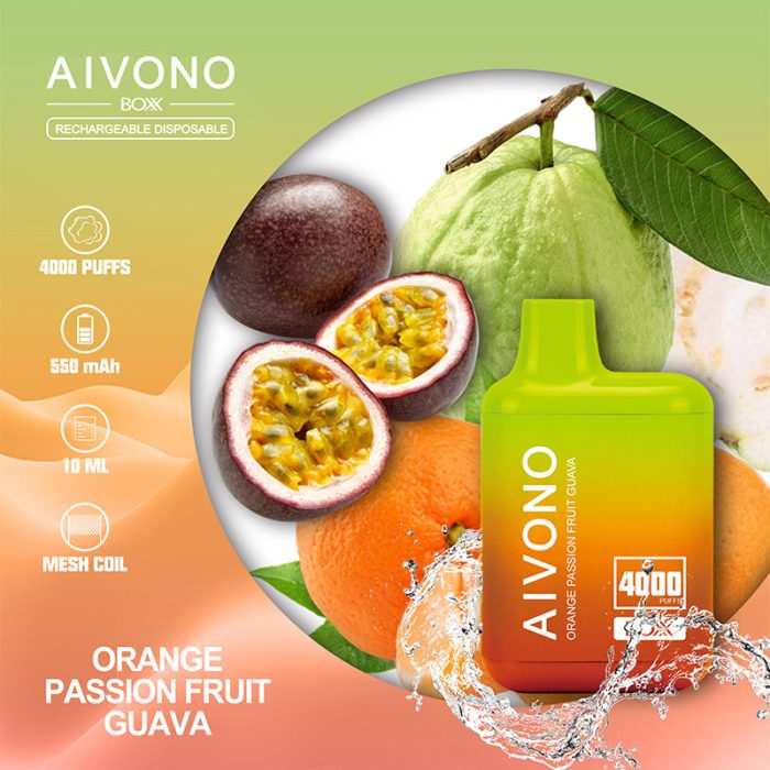 Aivono AIM BOXX 4000 Puffs Disposable Vape manufacturers